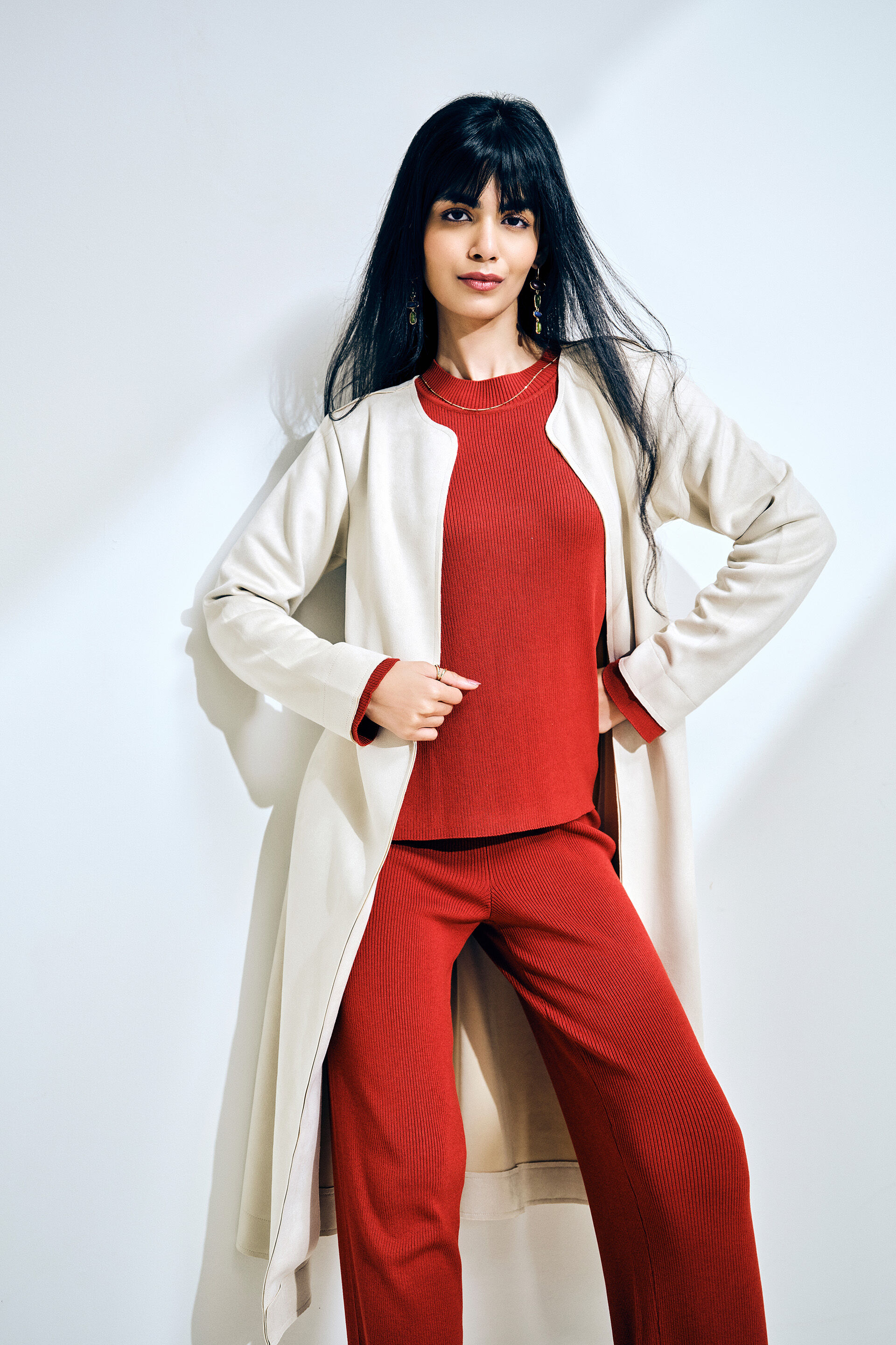 Cream Crush Overcoat, Cream, image 3